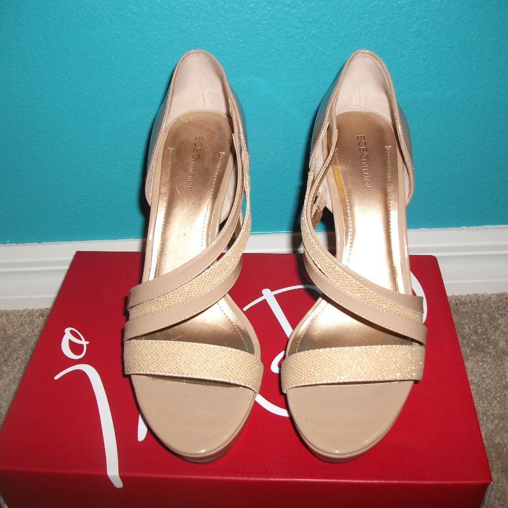 Bcbgeneration Beige High Heels - image 1